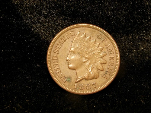 1887 Indian Head Cent - UNC