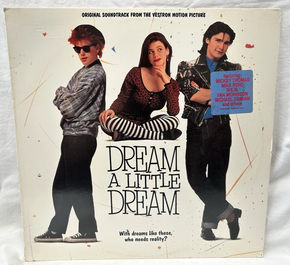 Dream A Little Dream Soundtrack Vinyl LP 1989 Promo Only Rare OOP Corey Haim - Image 2 of 4