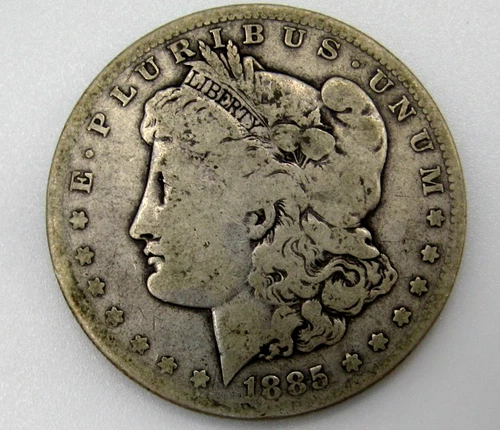 1885-S Morgan Silver Dollar ~ Good