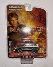 Greenlight Hollywood MacGyver 1986 Jeep Cherokee Wagoneer Chase Green Machine
