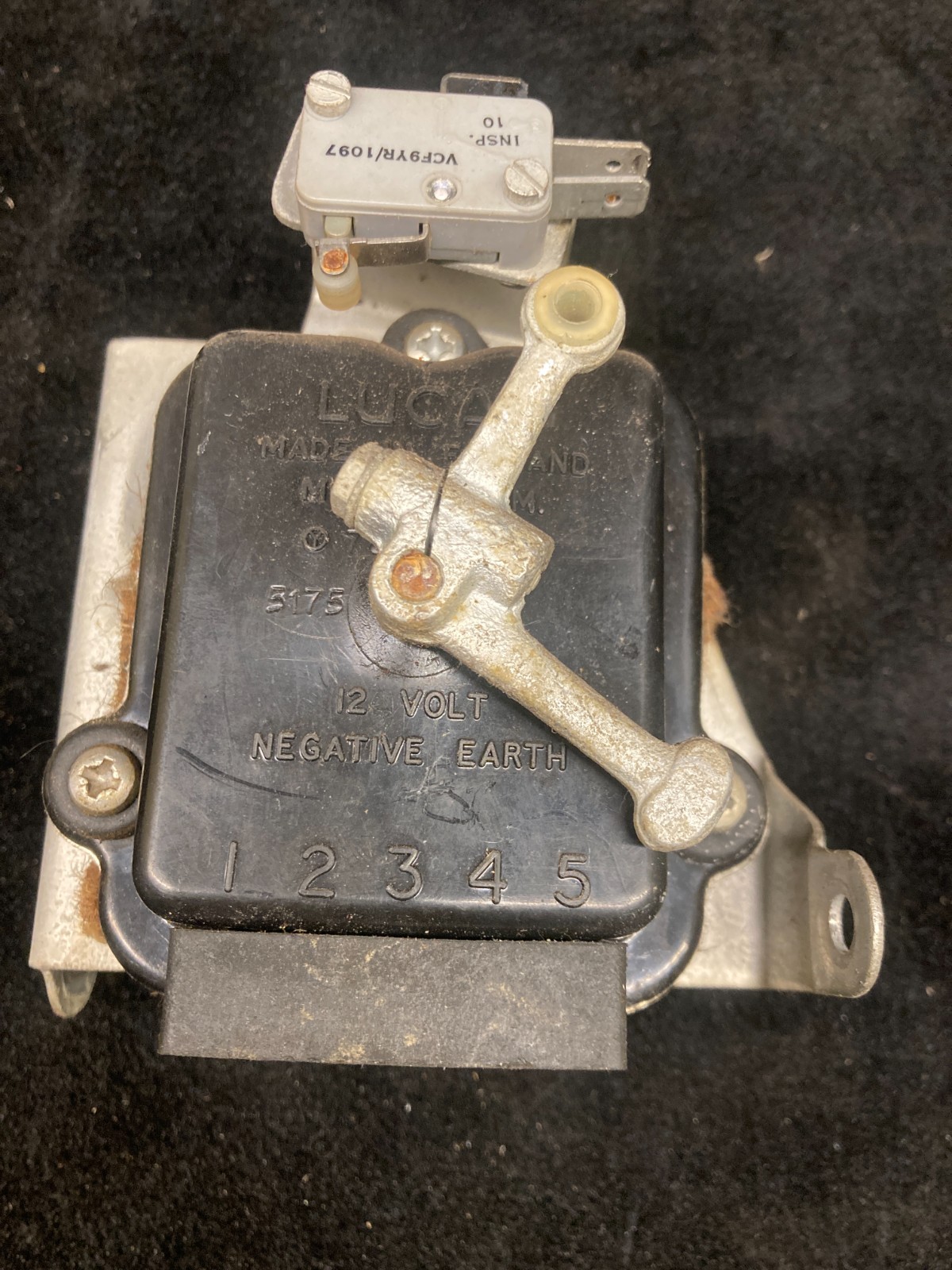 1965-1979 Rolls Royce Silver Shadow Heater Flap Actuator Motor