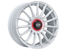 Cerchio in Lega OZ Superturismo Evoluzione WRC 8,5x19 ET38 5x112 Race White Red
