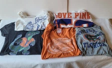 Victoria's Secret PINK University of Florida Gators Shirt Lot of 5 Small & XS