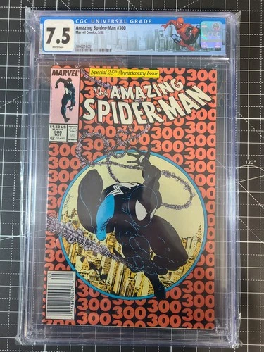 Amazing Spider-Man #300 NEWSSTAND CGC 7.5 Origin & 1st App of Venom(Eddie Brock)