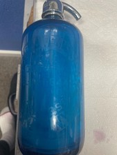Willy's vintage seltzer bottle blue. Rare. One of a kind. Was from NY City.