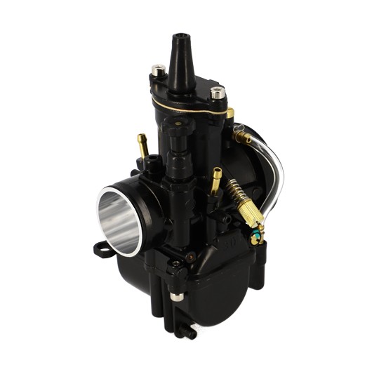 Vergaser Typ PWK 30 Mit Power-Jet (Flacher Schieber / Zugstarter) Schwarz.-image