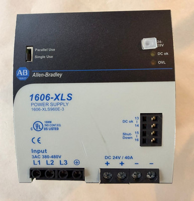 Allen-Bradley 1606-XLS960E-3 Series A Power Supply 40A
