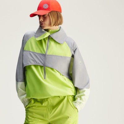 adidas by Stella McCartney ランジャケット パーカー NWT $180 adidas by Stella McCartney TrueNature Pull-on Jacket