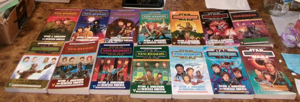 Complete Set of Star Wars Young Jedi Knights Books 1-14 Lot - Image 1 of 3