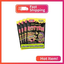 Rotten Spicy Sour Gummy Cruncheez - Low Sugar, Low Calorie, 5g Prebiotic Fiber,