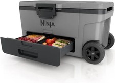 Image of Ninja FrostVault 65QT / 61L Wheeled Cooler with Dry Zone Slate Grey LOCAL PICKUP