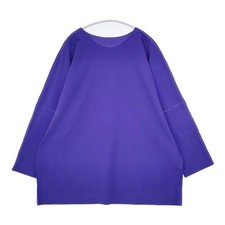 me ISSEY MIYAKE M102KT551 Polyester Wide Tops purple 6-0222M  