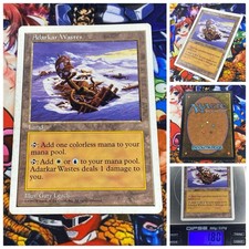 MTG Adarkar Wastes 🇬🇧 🟡 EX Magic TCG Fifth 5th Edition 1997 OG Land Staples
