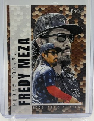 2025 Brixton Disc Golf Card Parallel Universe Fredy Meza Snake Parallel #65