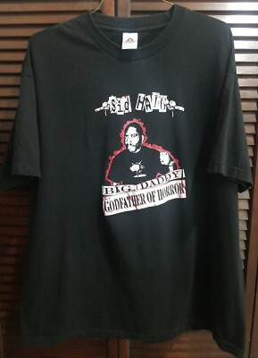 Sid Haig - Big Daddy/ Godfather of Horror/ Tribute Men's 2XL T