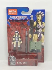 MEGA CONSTRUX MASTERS OF THE UNIVERSE Heroes EVIL LYN 17pcs New in Stock!