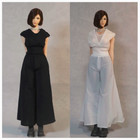 DMTOYS DF075 1/6 Female T-shirt Tops Pants Clothes For 12" Action Figure Body