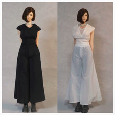 DMTOYS DF075 1/6 Female T-shirt Tops Pants Clothes For 12" Action Figure Body