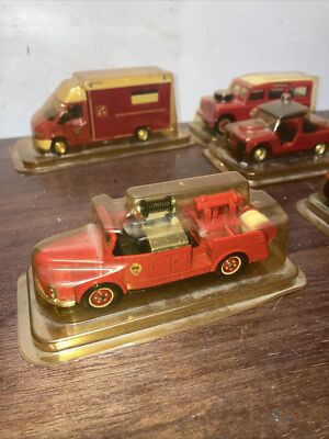 Lot de 30 voitures camion de pompiers miniature solido collection - Collection