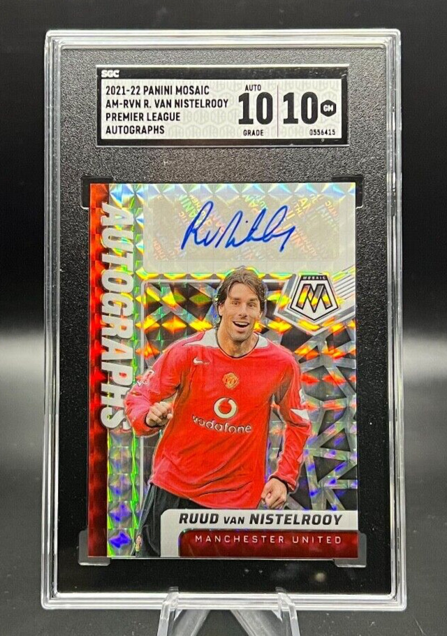 21 PANINI MOSAIC ベッカム直筆サインカード