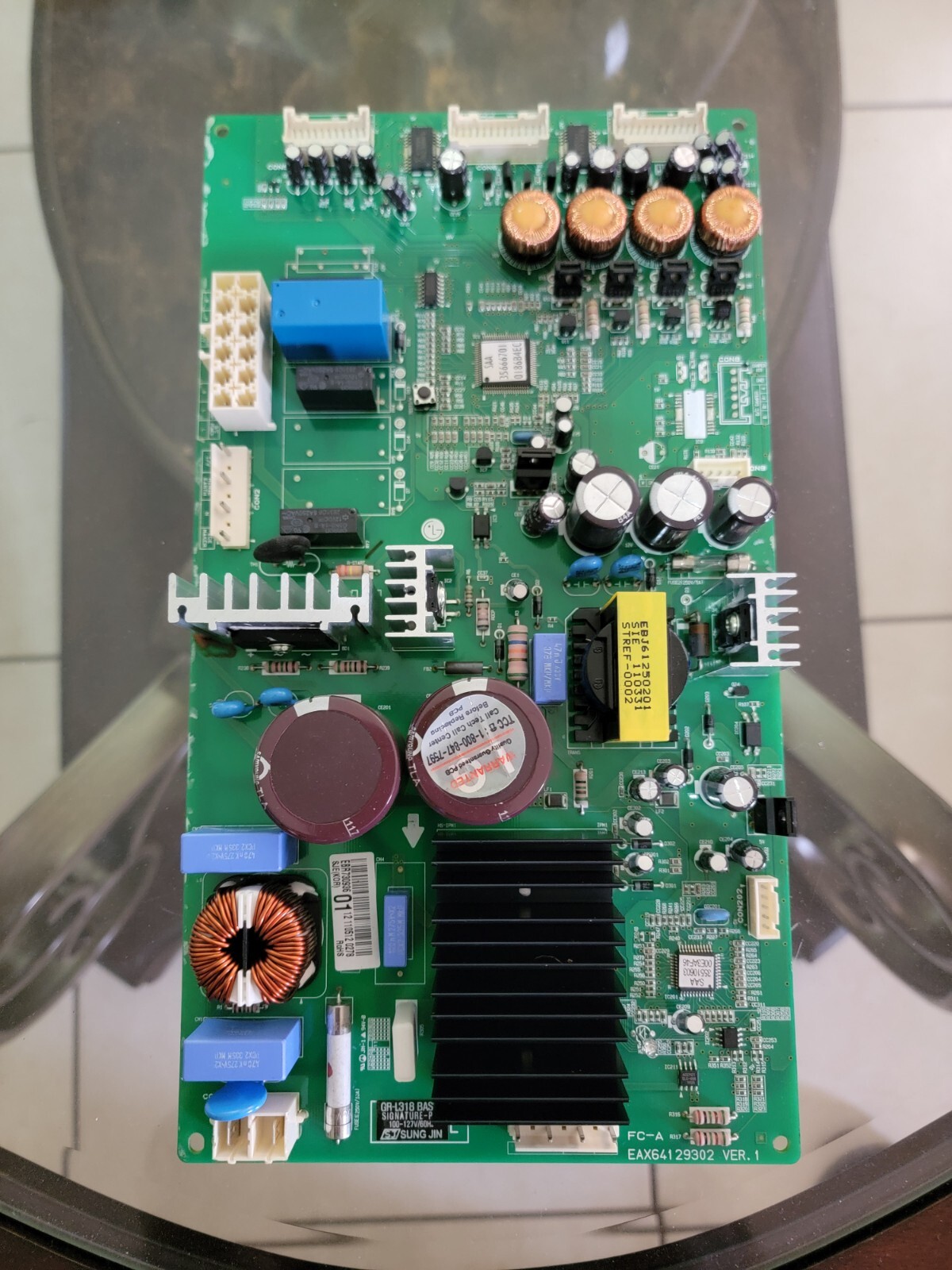 EBR73093601 LG Refrigerator Main Control Board