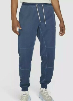 Nike Sportswear Jersey Jogger Pants Blue Void Mens Size XXL DA7162 492 2XL  New