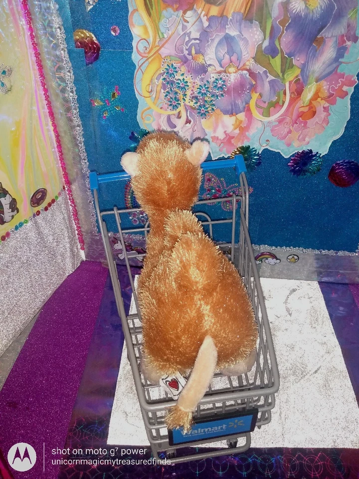 🦄Ganz / Webkinz Stringy "Camel" Brown & Tan Color HM341 9" Plush! - Image 3 of 4