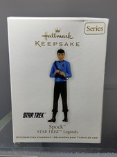 NEW HALLMARK KEEPSAKE 2011 SPOCK STAR TREK LEGENDS CHRISTMAS ORNAMENT