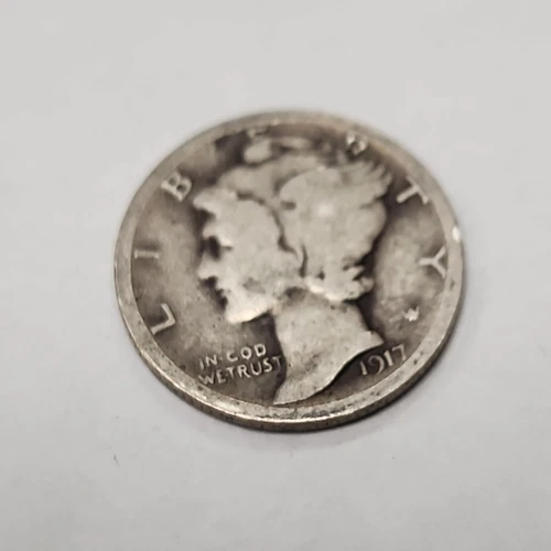 1917 P Mercury Dime Good G  JBT13