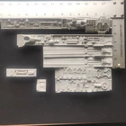2008 Star Wars Legacy Millennium Falcon Side Trim Panel Pieces Set of 8 Parts