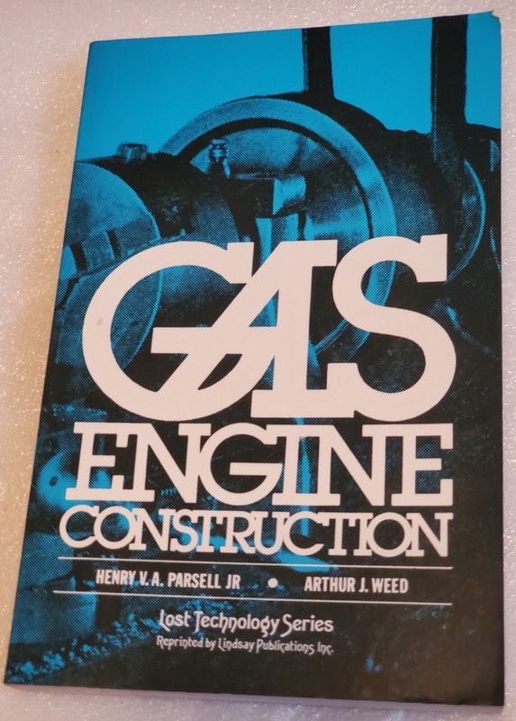 Gas Engine Construction Book Parsell Weed Hit Miss 
