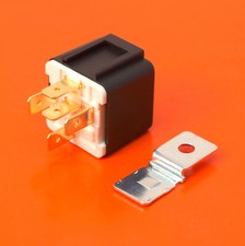 High Quality 24V 10/20 Amp 5 Pin Relay With Diode & Optional Bracket - EU Manuf.