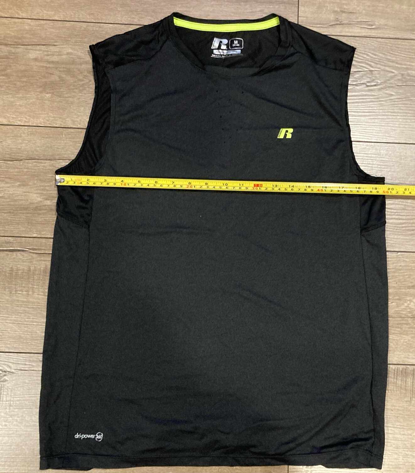 Russell, Training fit, Men’s Large, sleeveless, muscle, shirt, Dri