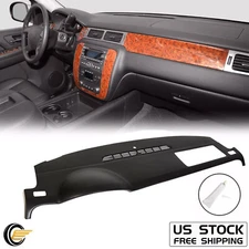 FOR 2007-2014 TAHOE SUBURBAN GMC YUKON DASH BOARD CAP DASHBOARD COVER OVERLAY