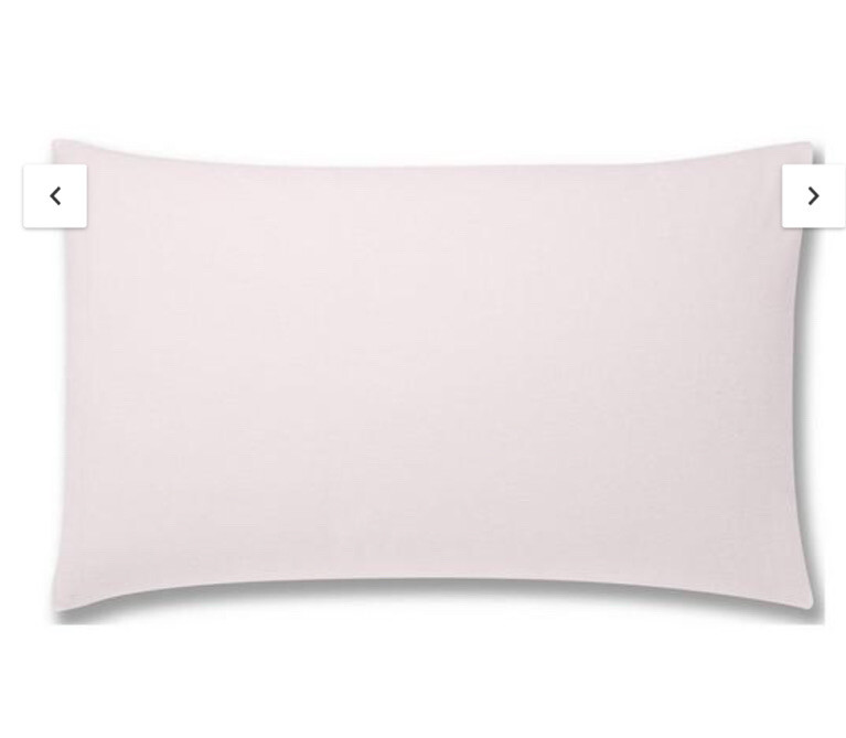 Soft N Cosy Brushed Cotton Housewife Pillowcases Pair Two Heather Pink