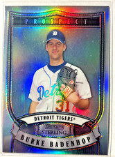 2007 Bowman Sterling - Prospects Burke Badenhop #BSP-BHB Refractor /199 (RC)
