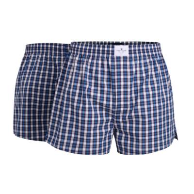 Tom Tailor Herren Boxershorts 2er Pack Webware Unterhosen Pants Westside