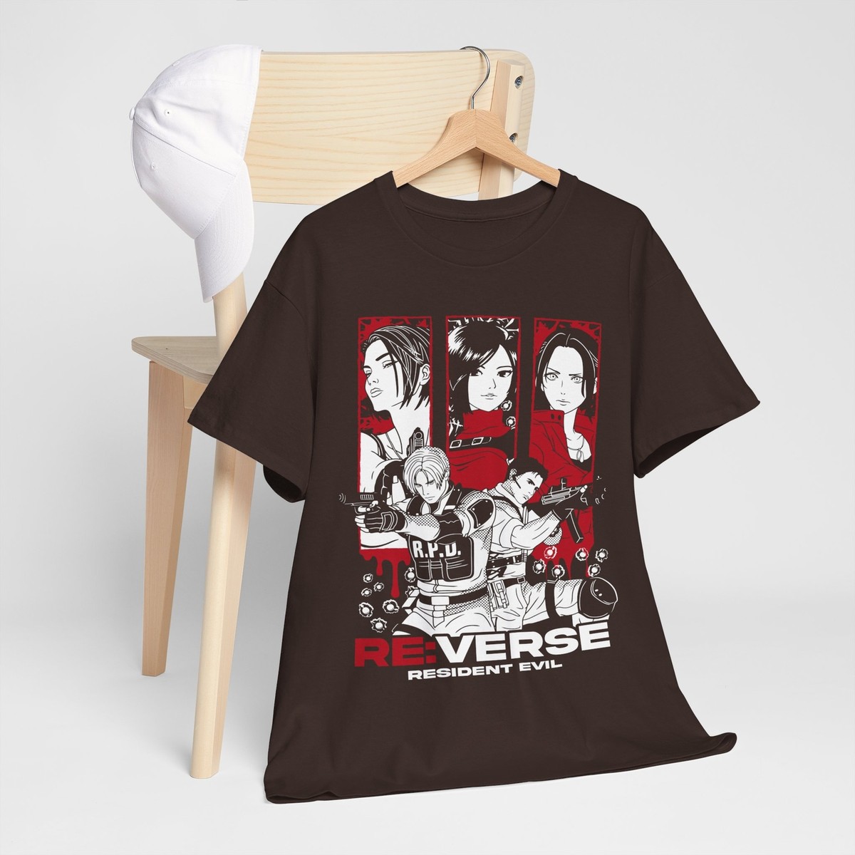 Resident Evil Ada Wong t-shirt Mens Women's sizes S-XXL