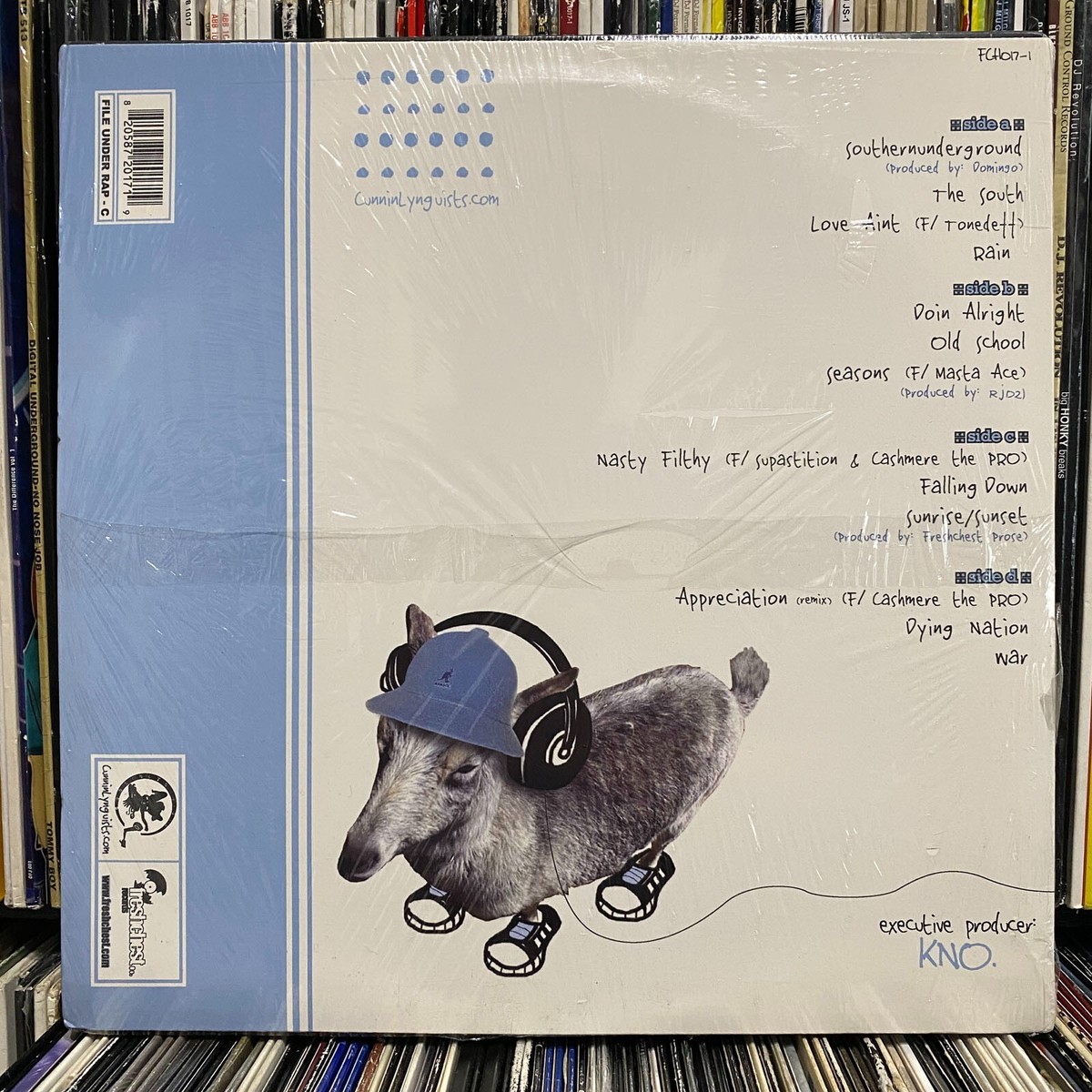 CUNNINLYNGUISTS - SOUTHERNUNDERGROUND (VINYL 2LP) 2003 RARE