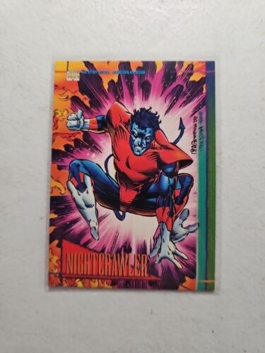 1993 Skybox Marvel Universe #42 Nightcrawler spedizione gratuita - Foto 1 di 2
