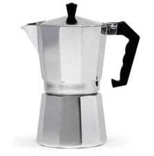 Classic Stovetop Espresso Coffee Maker Moka Pot Italian And Cuban Coffe 9 Cups