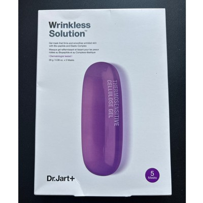 NEW Dr. Jart+ Wrinkles Solution Thermosensitive Cellulose Gel BOX of 5 MASKS!!