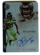 2018 Panini Elements Signatures Steel #55 Doug Baldwin 5/25 A45 202