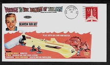 1967 Voyage To The Bottom Of The Sea Ad Featured on Collector's Envelope A912