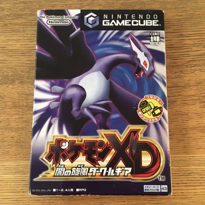 Pokémon XD: Gale of Darkness  Pokémon XD Yami no Kaze Dark Lugia para  GameCube (2005)