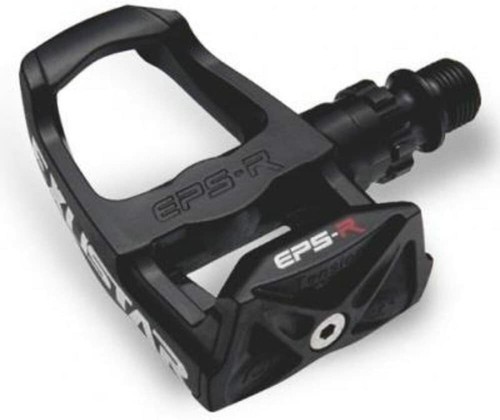 Pedali EXUSTAR Per Bici Da Corsa - Neri, Cuscinetti Sigillati, Leggeri 260g