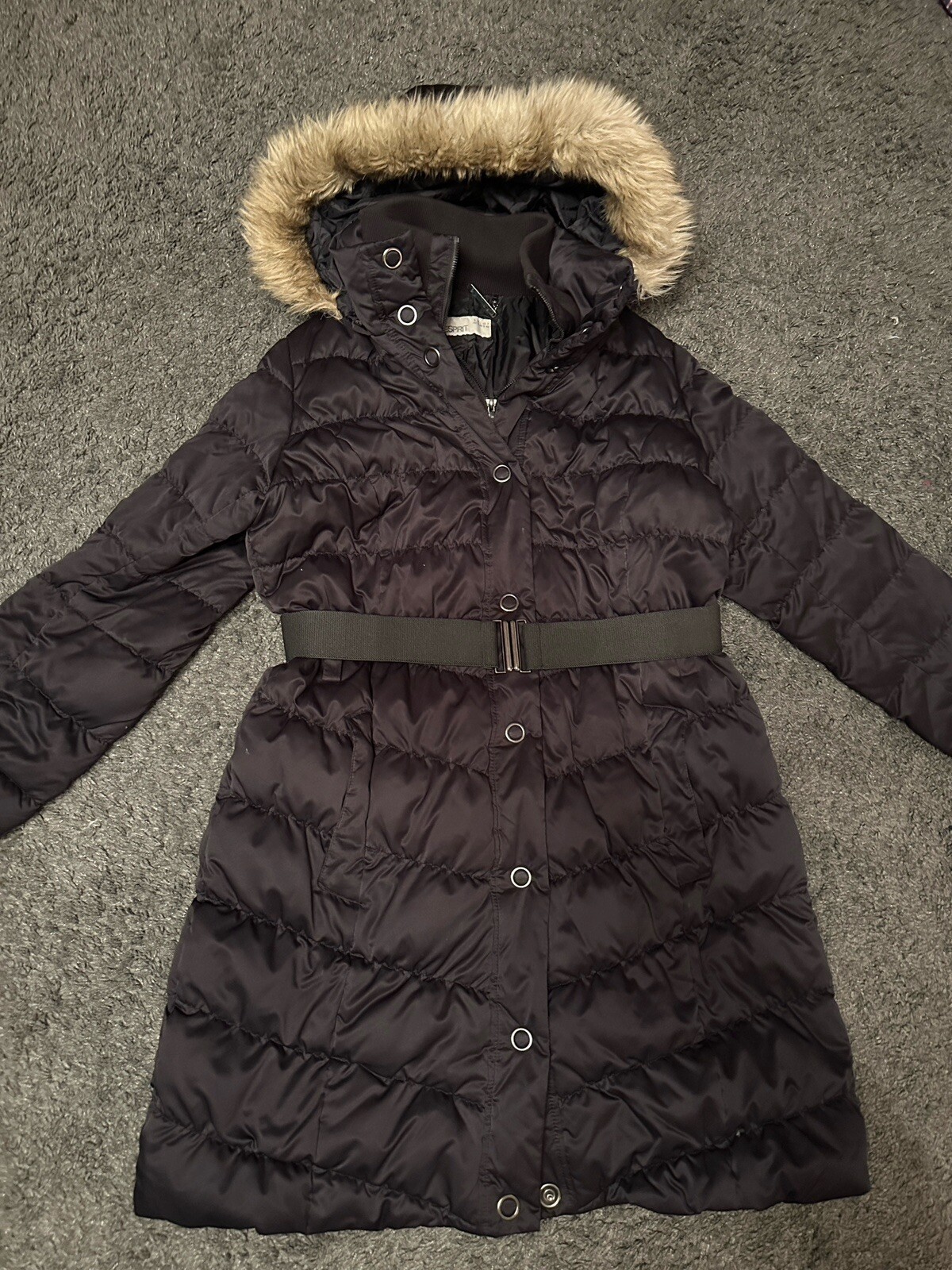 Esprit Damen Mantel Mantel Braun Esprit Daunen Umstandsmantel Top