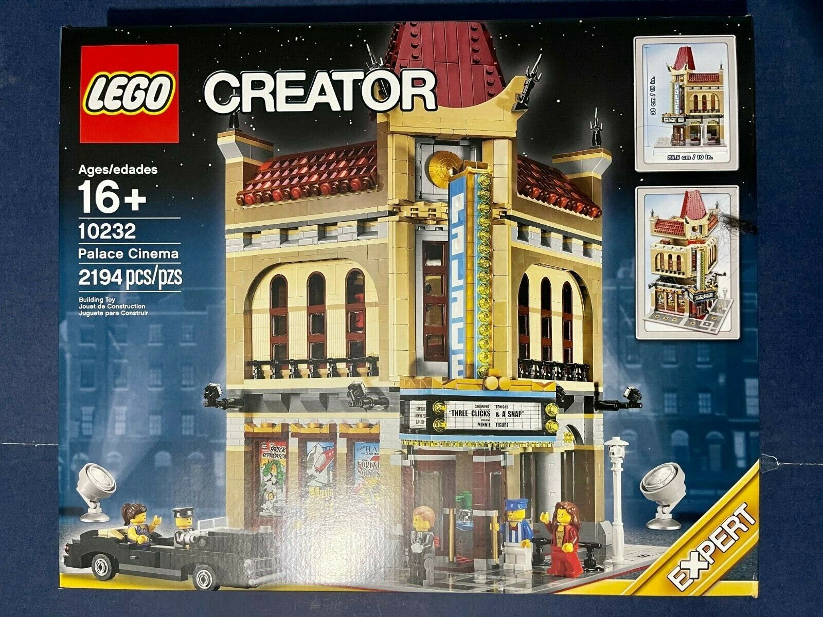 Briksmax Kit de LED pour Creator Palace Cinéma, Compatible avec la maquette  Lego 10232, La maquette de construction nest pas - Cdiscount Jeux - Jouets