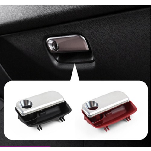 For Porsche Macan 95B Cayman 981 Panamera 970 Glove Box Storage Box Handle Black - Picture 4 of 6