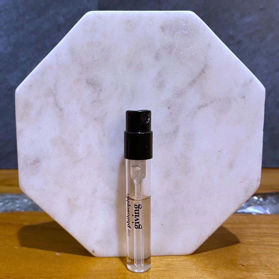 Philosophy Eau de Parfum Sample Sprays GIVING & TRUTHFUL EDP .05 oz (1.5ml) NWOB - Image 2 of 3
